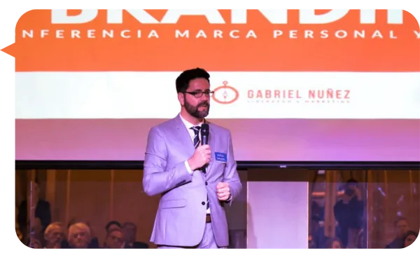 Gabriel Nuñez, conferencista para eventos corporativos sobre Autoliderazgo