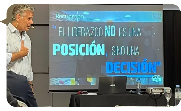 Alejandro Delobelle, conferencista para eventos corporativos sobre Liderazgo Intencional
