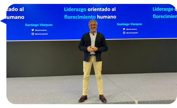 Santiago Vázquez, conferencista para eventos corporativos sobre Liderazgo Transformacional