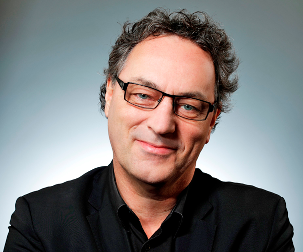Gerd Leonhard, foto principal de conferencista sobre Inteligencia Artificial