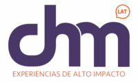 Logo actualizado de Charlas Motivacionales Latinoamérica con letras moradas y el lema "EXPERIENCIAS DE ALTO IMPACTO" en color naranja.